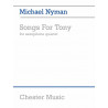 Songs for Tony - sax quartet