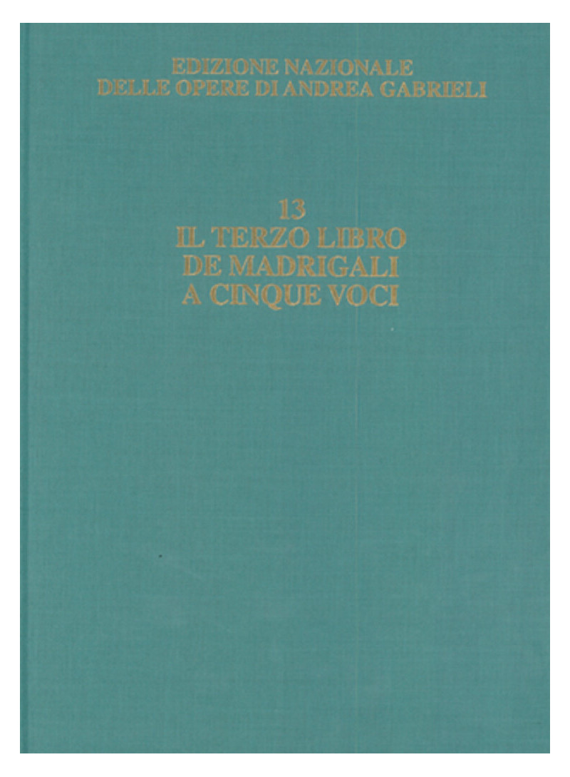 Il terzo libro de madrigali a 5 voci