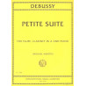 DEBUSSY TRIO FLAUTO CLARINETTO PIANOFORTE