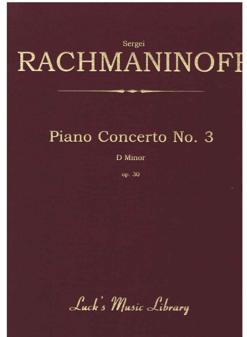 Piano Concerto No. 3 Op. 30