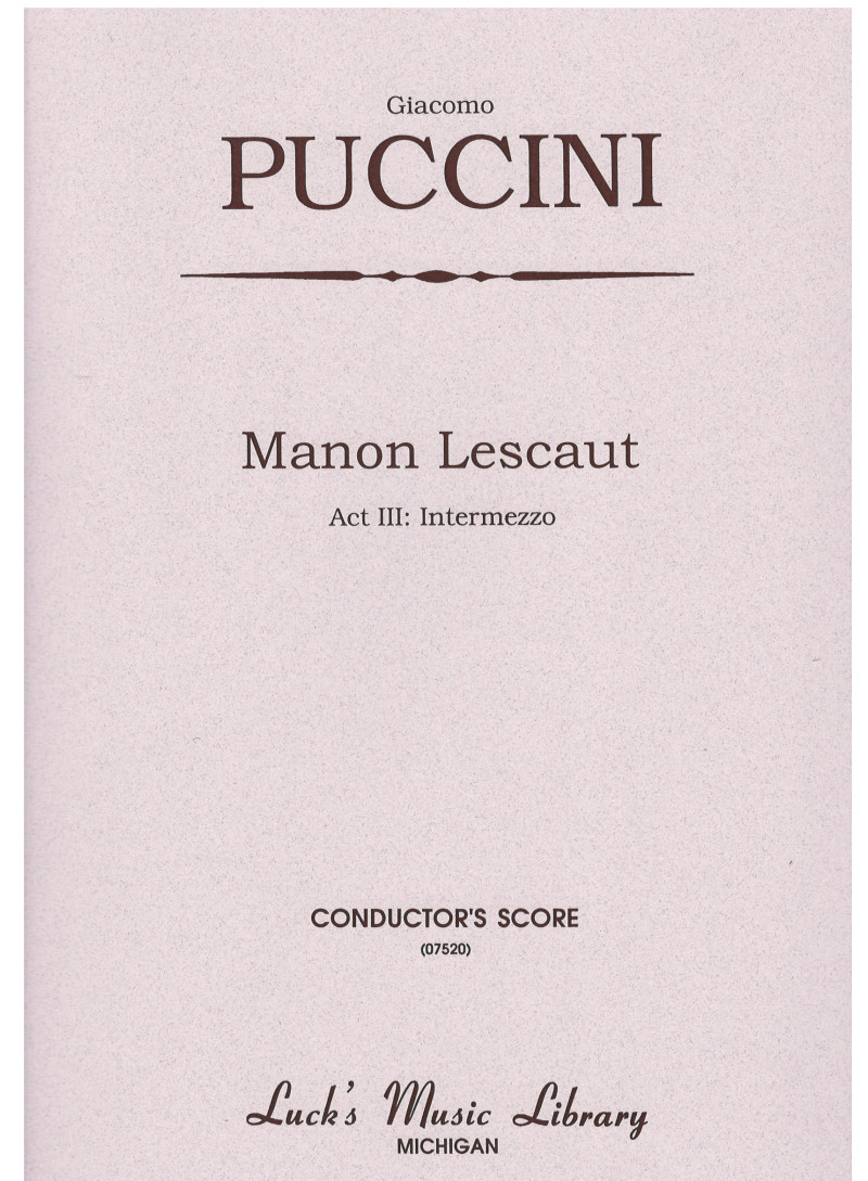 Manon Lescaut, intermezzo all'Atto III