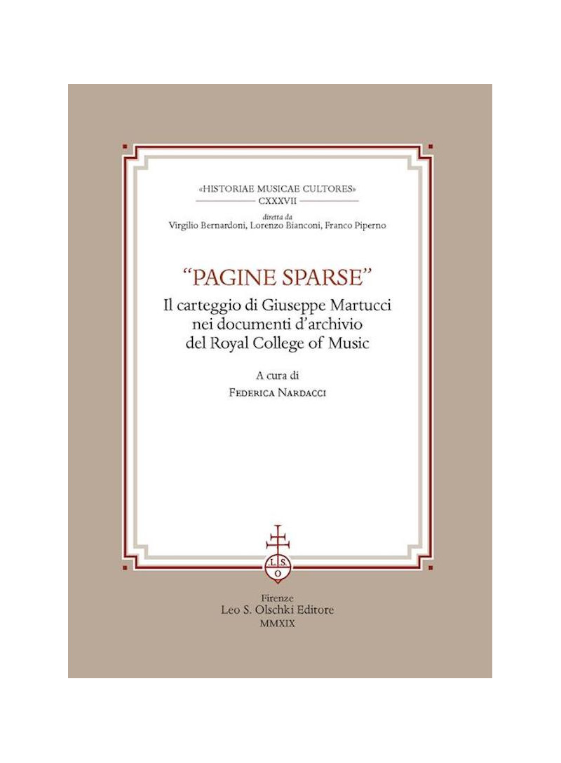 PAGINE SPARSE - CARTEGGIO MARTUCCI