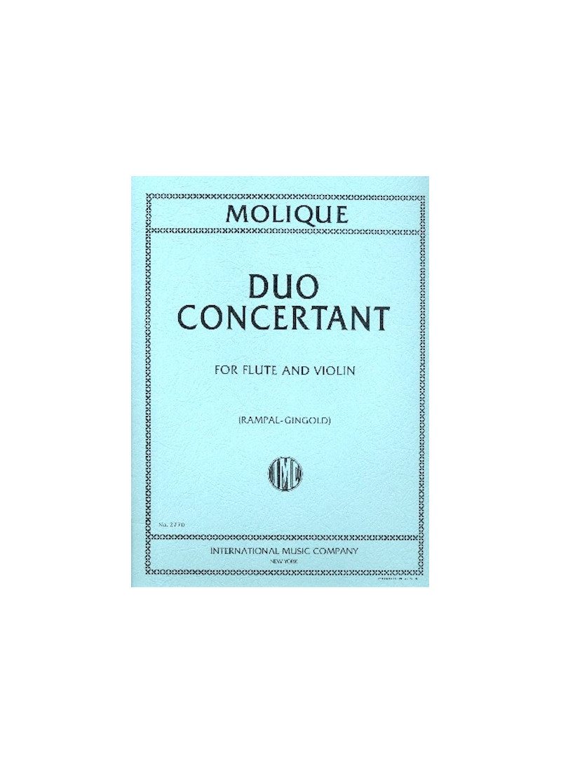 flauto e violino - duo concertant - molique