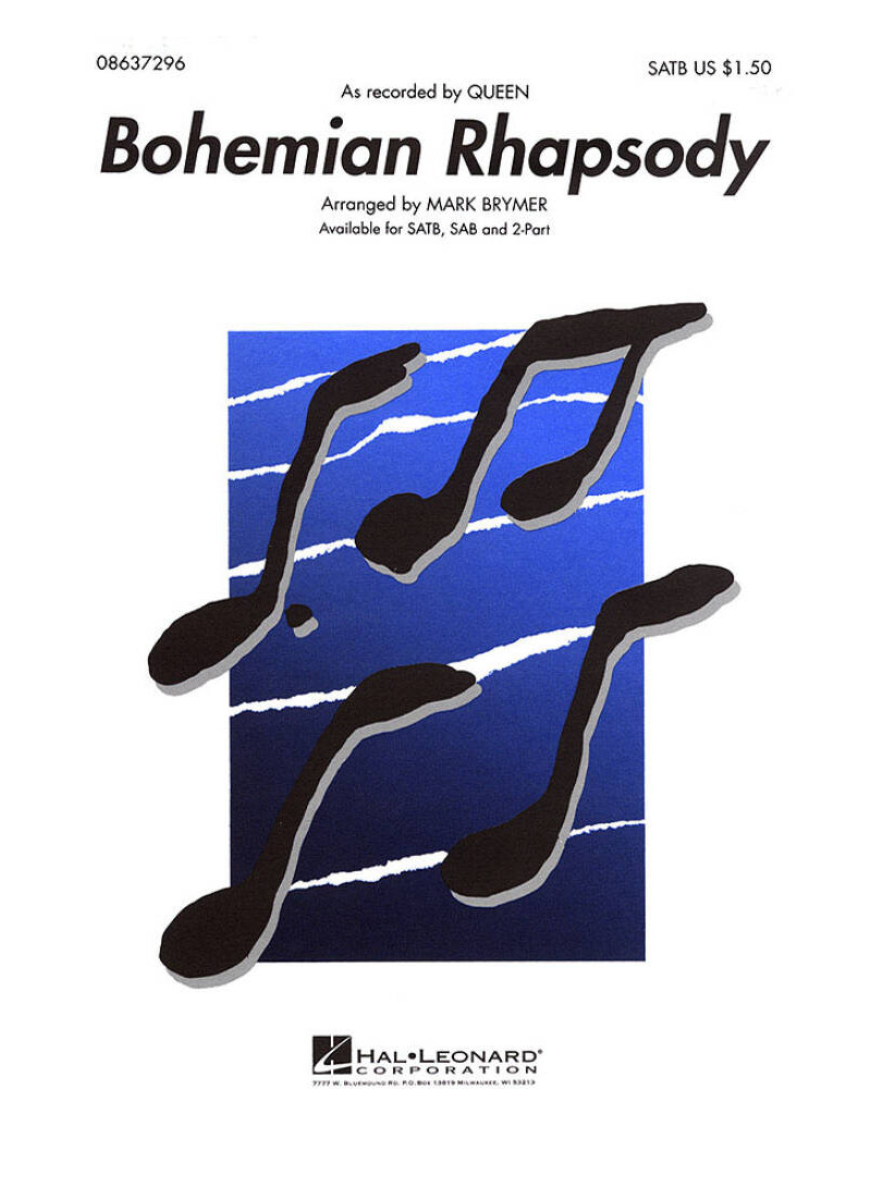 FREDDY MERCURY#BOHEMIAN RAPSODY#SATB