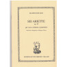 Sei ariette op.95 per voce chit o piano