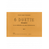 6 Duette - Heft 2 (Sonaten 4-6)