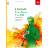 Clarinet exam pieces 2022-25 grade 6