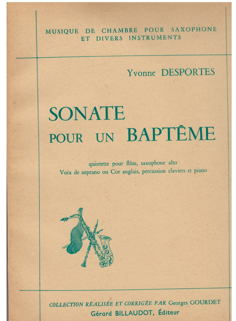 Sonate Pour Un Bapteme