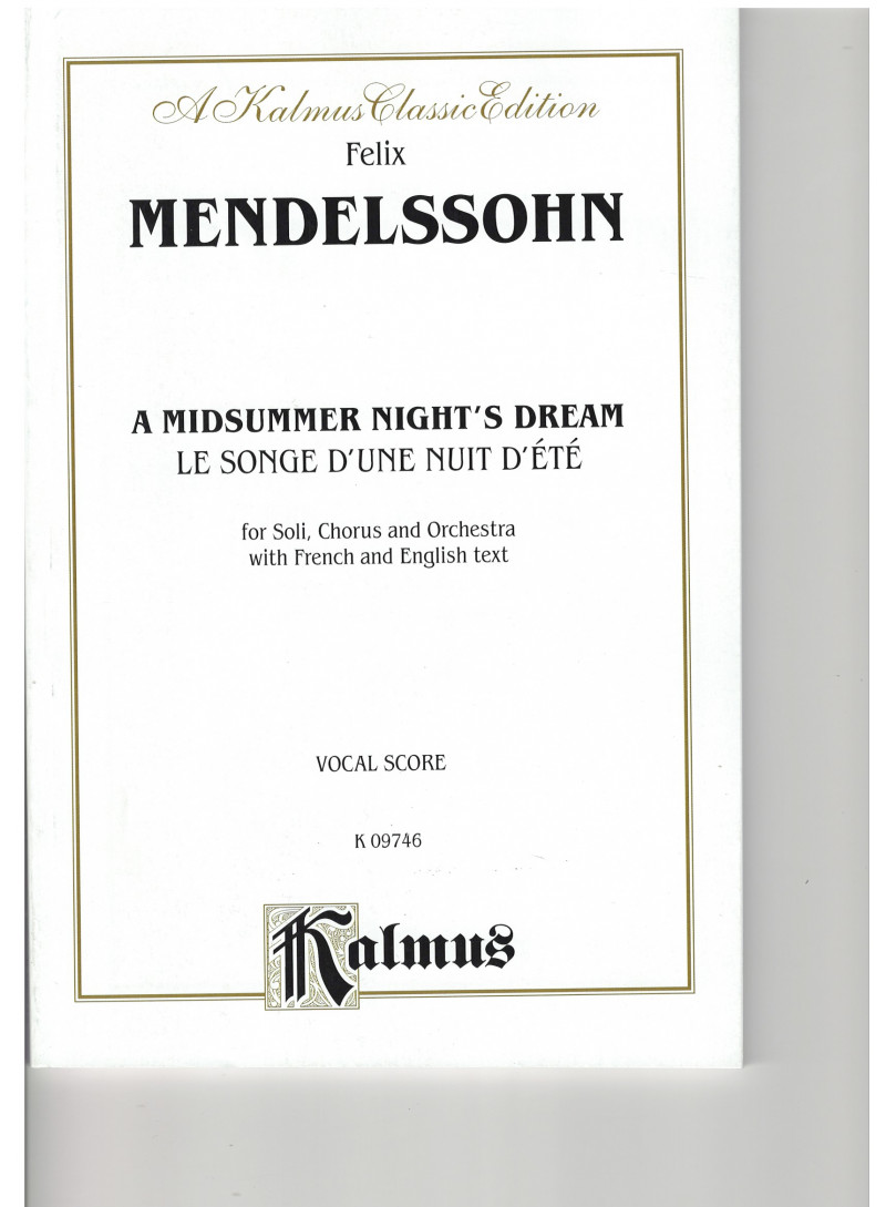 A midsummer Night's Dream op.61