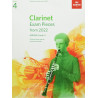 Clarinet exam pieces 2022-25 grade 4