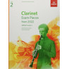 Clarinet exam pieces 2022-25 grade 2