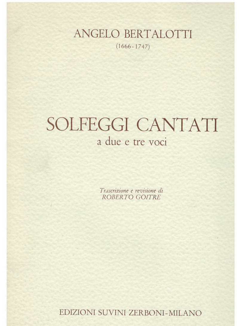 Solfeggi cantati a 2 e 3 voci