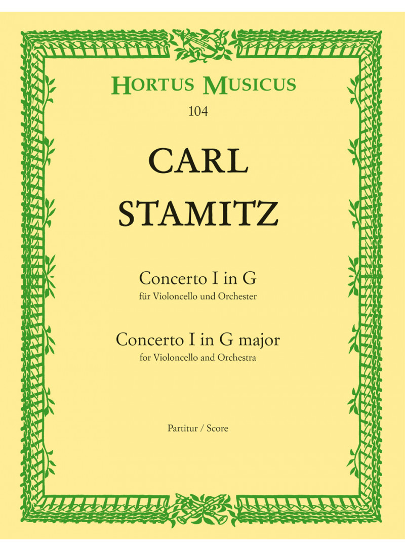 STAMITZ - CELLO CONC GMAIOR