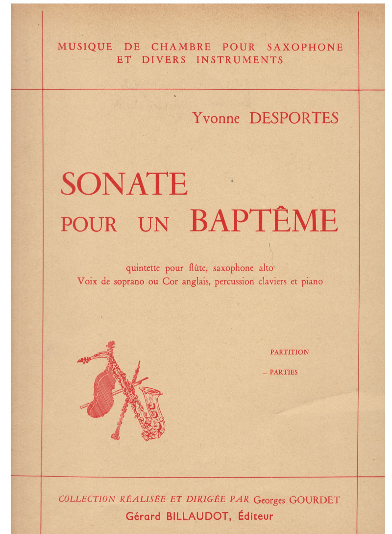 Sonate Pour Un Bapteme