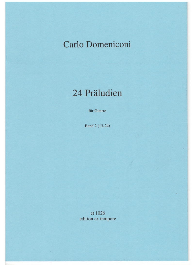 24 Präludien Band 2 (Nr.13-24)