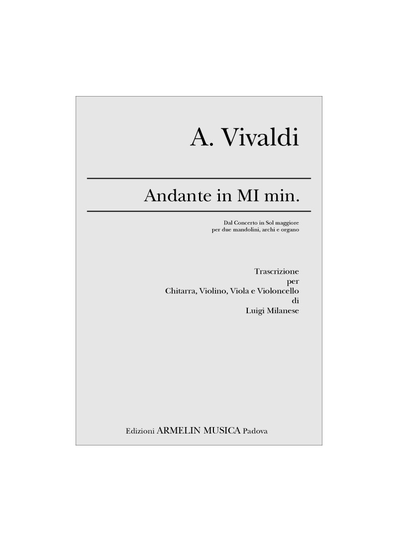 CHITARRA E ARCHI - VIVALDI