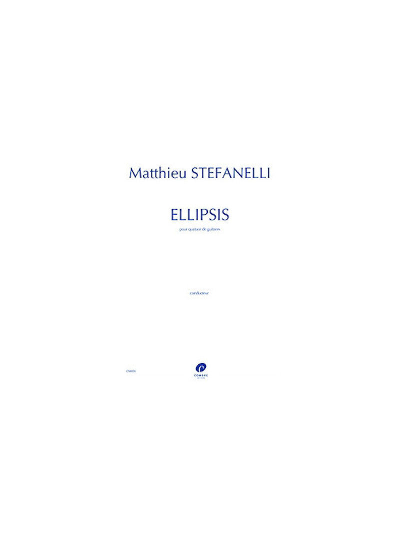 Ellipsis pour quatuor de Guitares