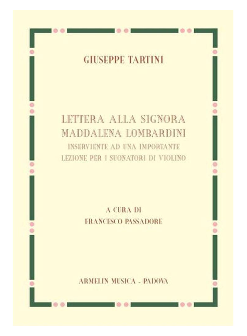 TARTINI - LETTERE