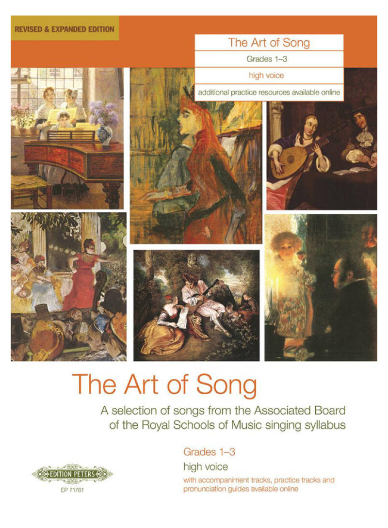 Art of song High Voice 1-3