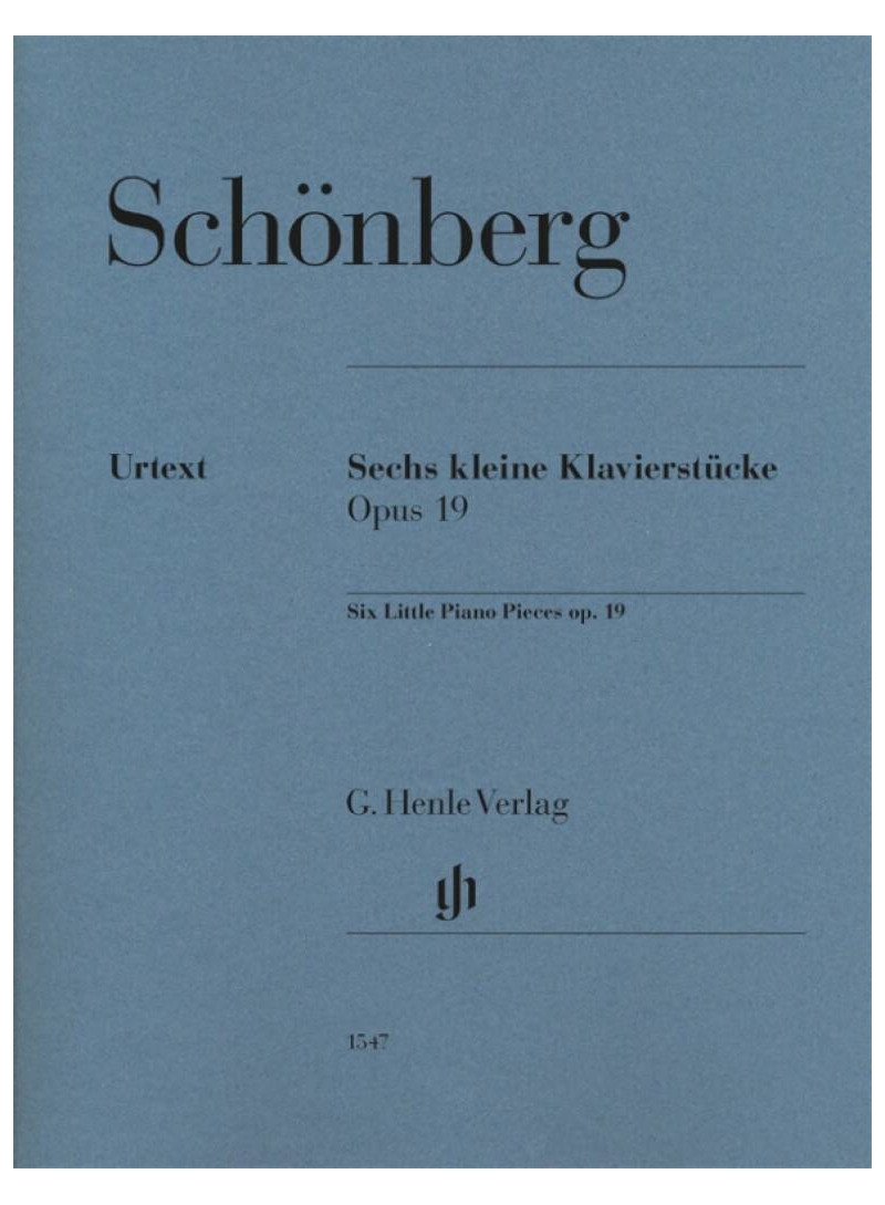 Schoenberg - Klavierstucke