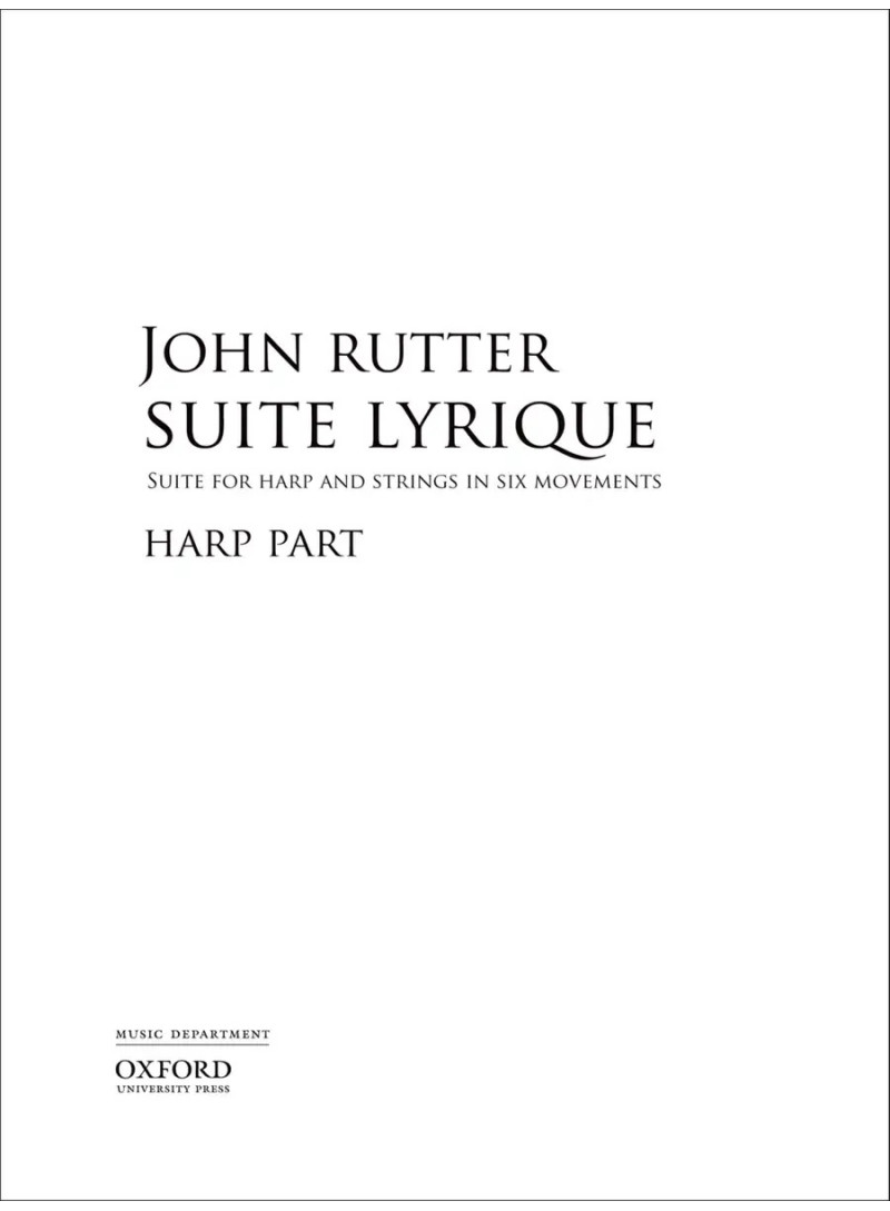 Suite Lyrique - harp part