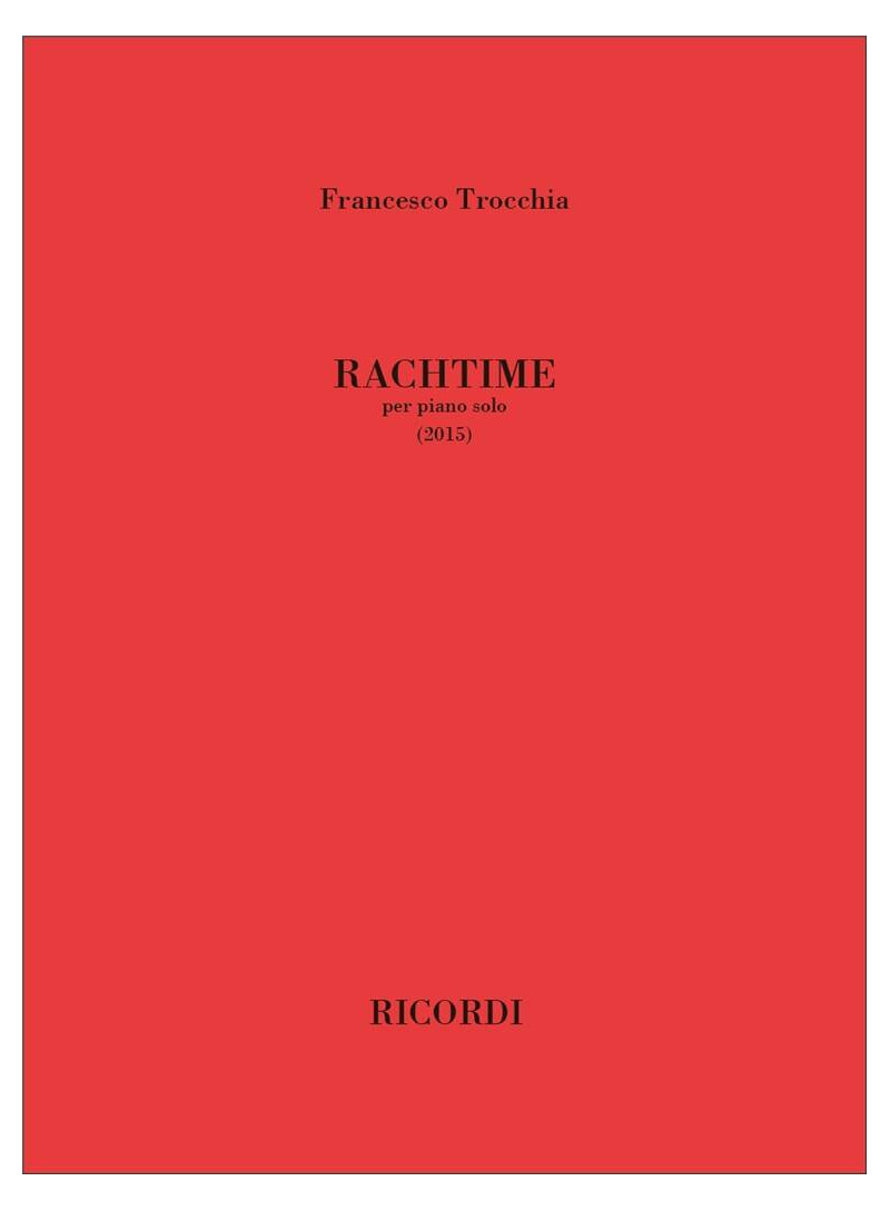 TROCCHIA - RACHTIME - PIANOFORTE