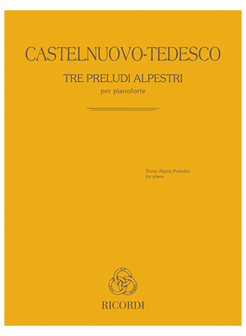 castelnuovo tedesco - pianoforte - studi alpestri