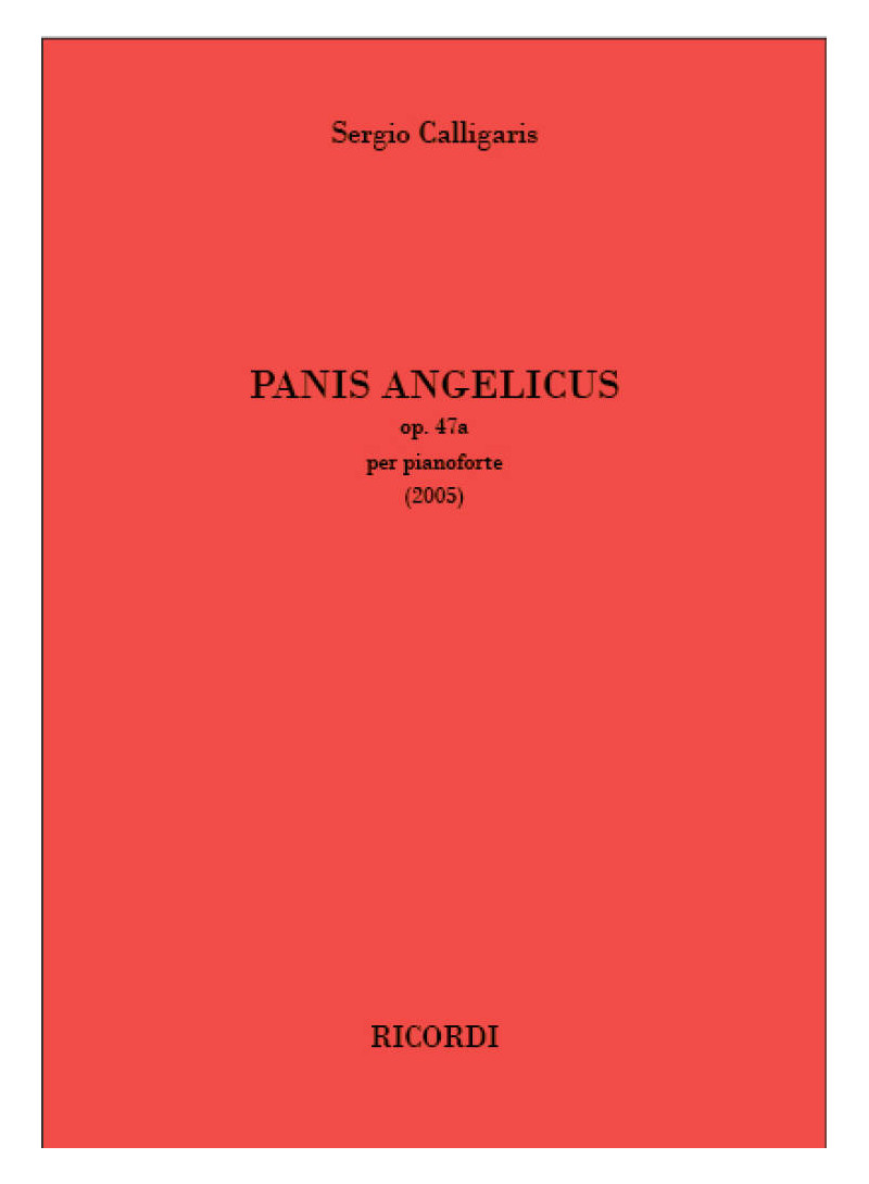 Panis angelicus op. 47a