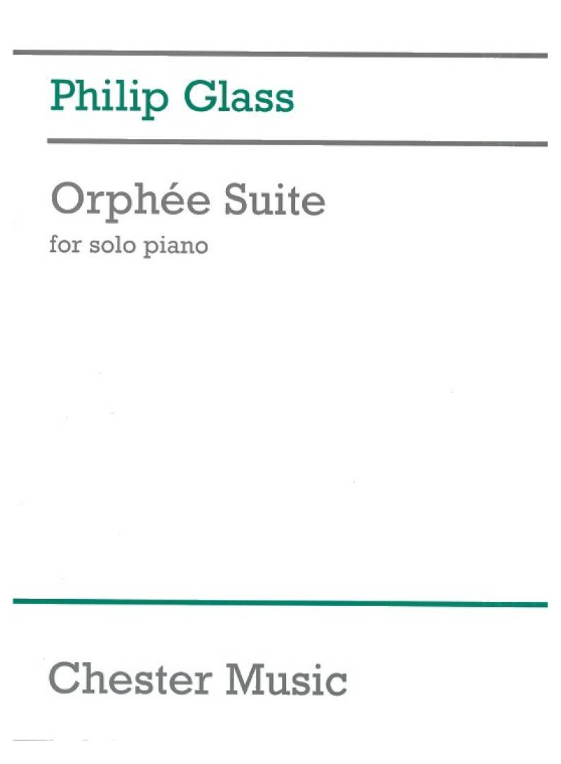 Orphée suite for piao solo