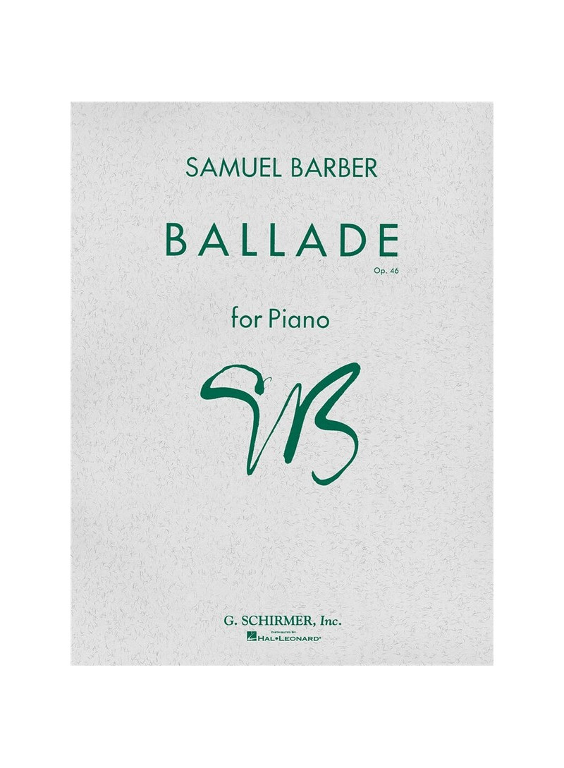 BARBER - BALLATE PER PIANO