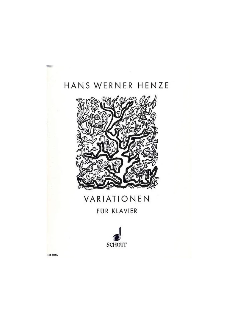 VARIAZIONI - PIANO - HENZE