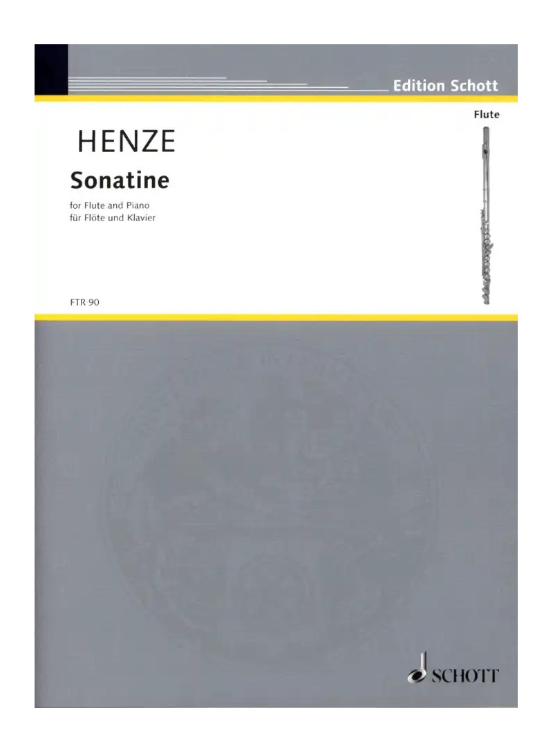 HENZE - SONATINE FLAUTO E PIANO