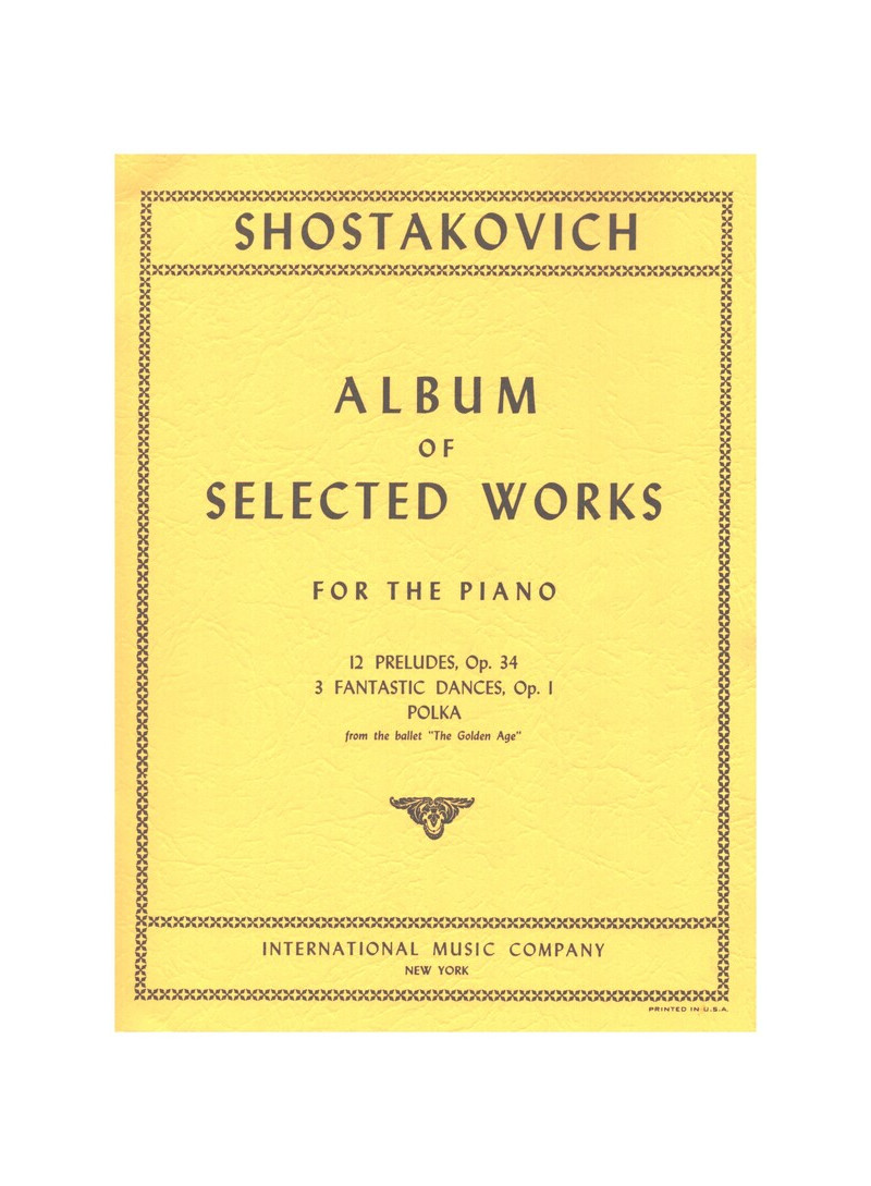 SHOSTAKOVICH - SELECTED WORK