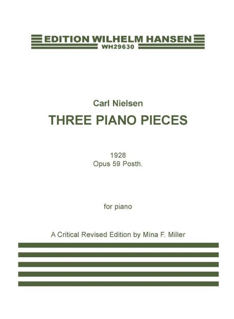 Three piano pieces op. 59