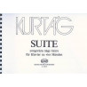 KURTAG - SUITE - PIANO QUATTRO MANI