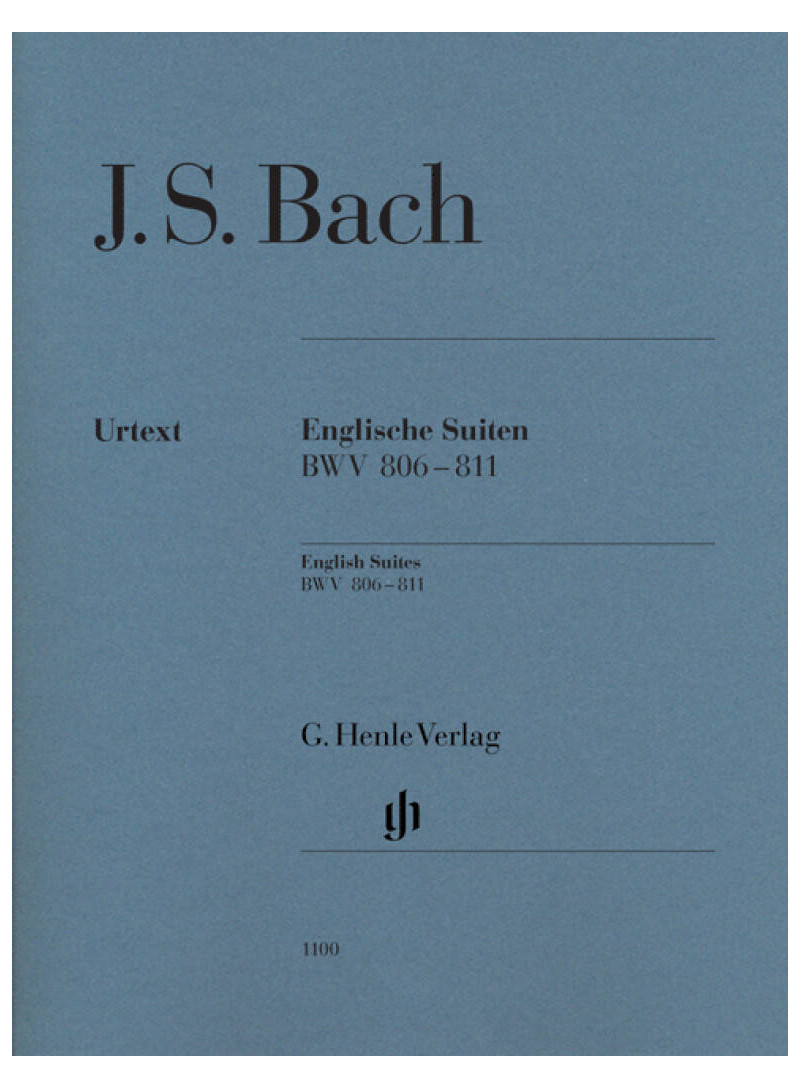 BACH - SUITE INGLESI - PIANO