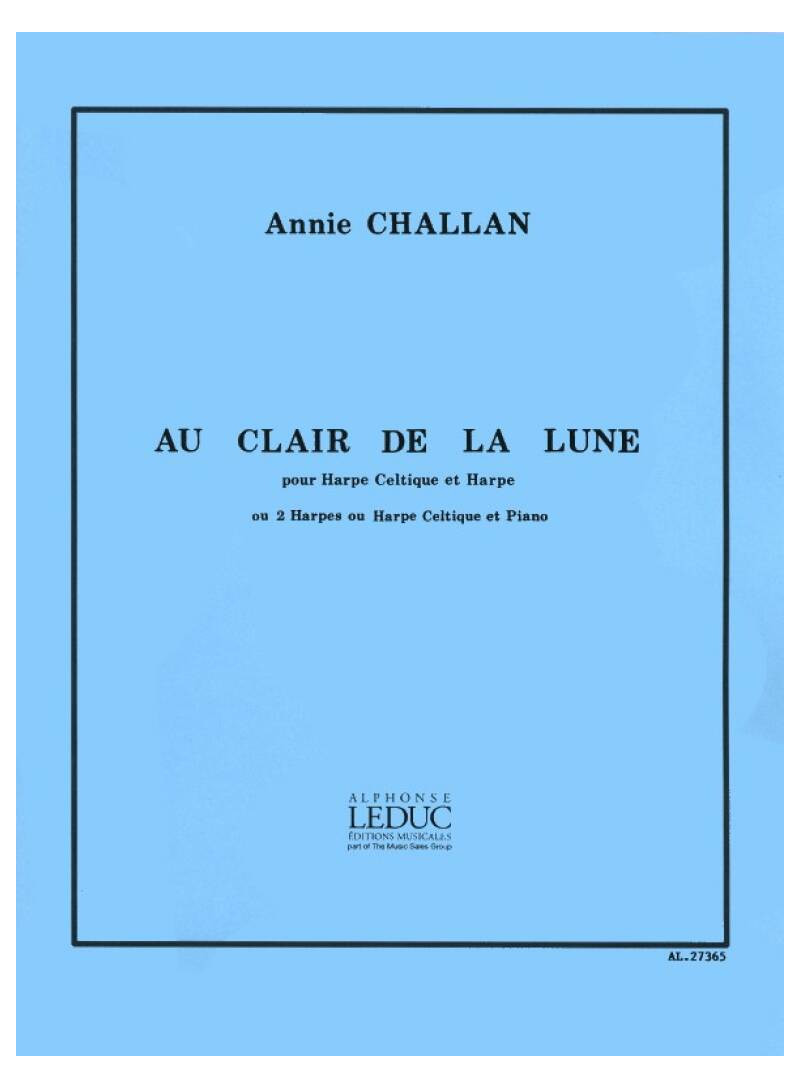 CHALLAN DUETTO ARPA CLAIR DE LUNE