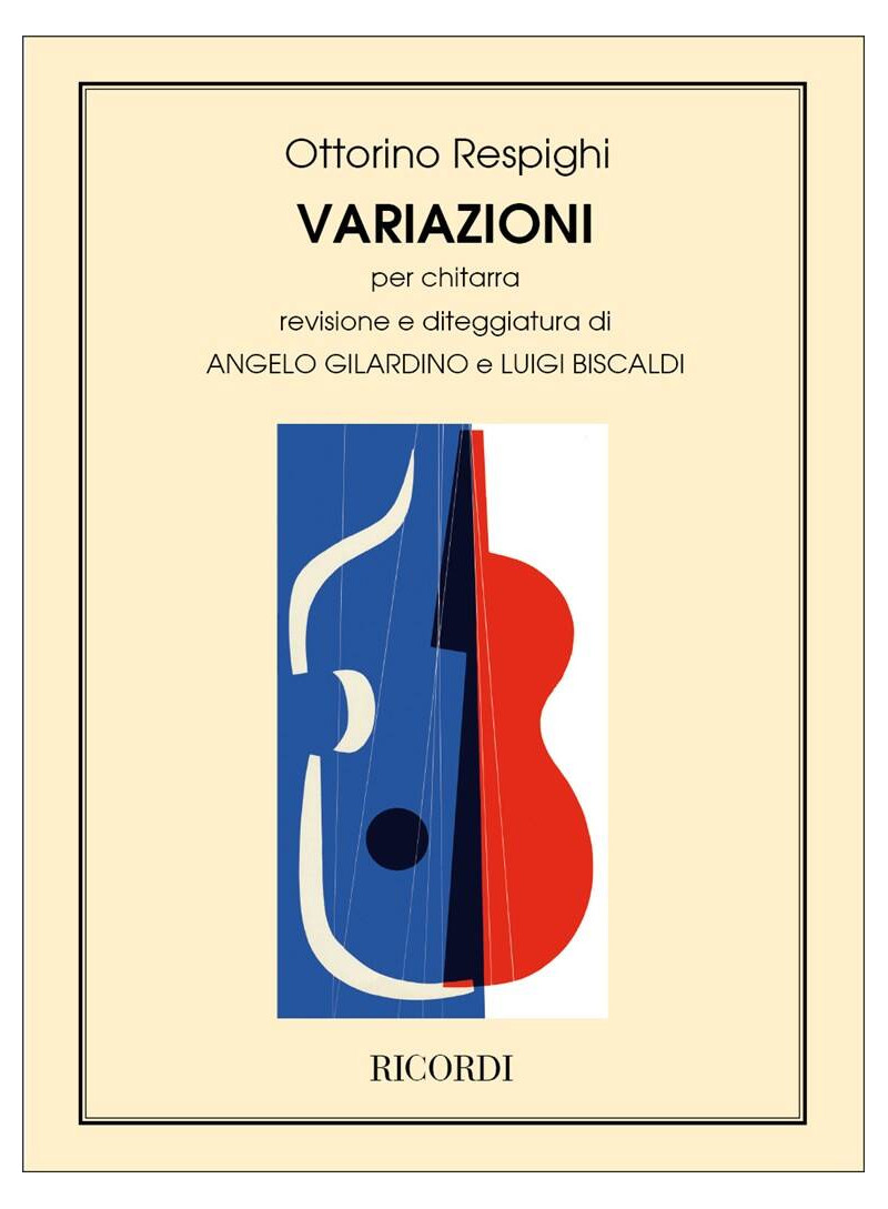 RESPIGHI - VARIAZIONI - CHITARRA