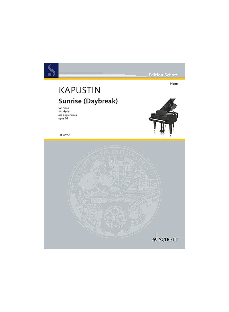 KAPUSTIN - JAZZ SWINGANTE - PIANO SOLO