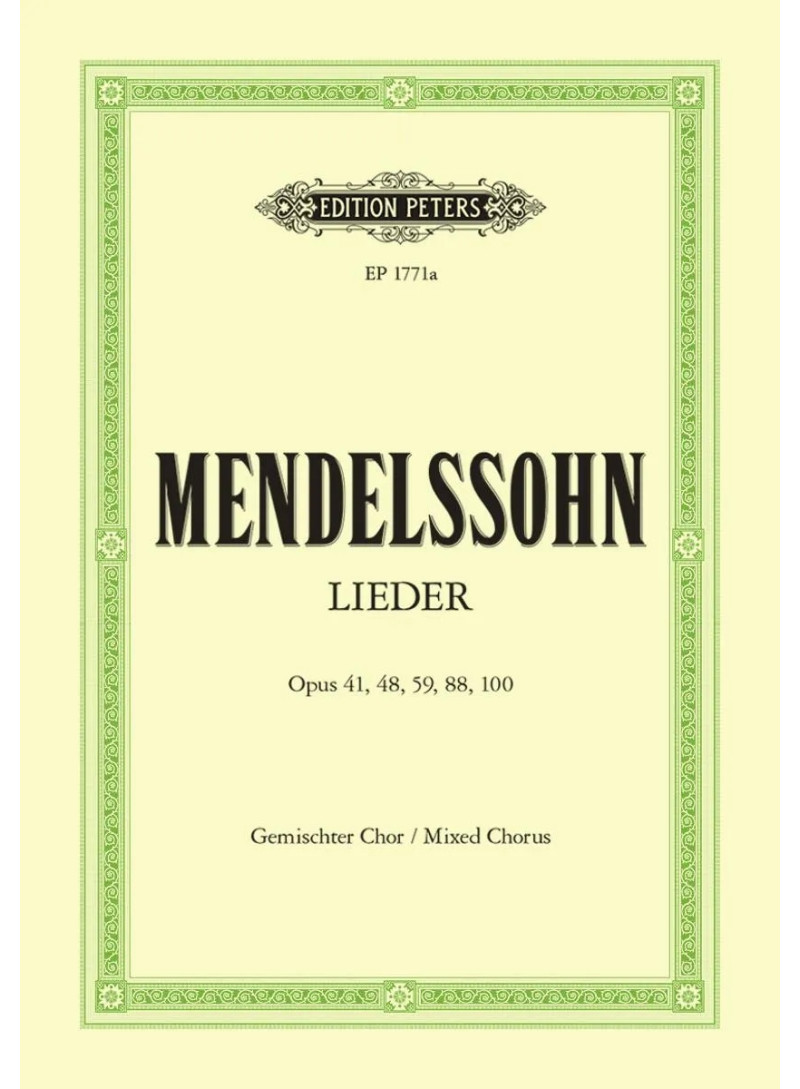 mendelssohn - coro a cappella