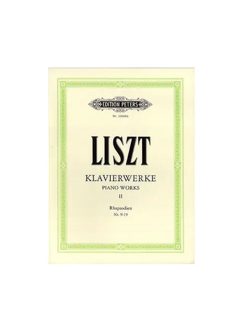 Listz - klavierwerke - vol. 2 piano