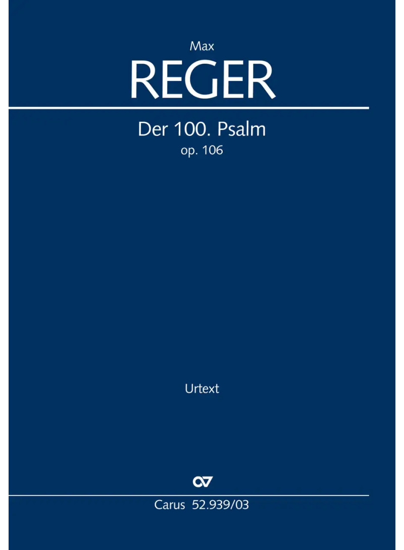 100 salmi - Rger - coro e organo