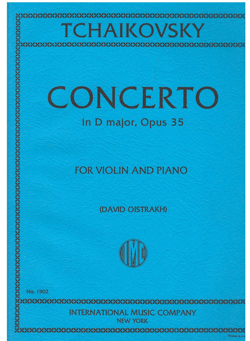 Violin Concerto D op. 35 (Oistrach)