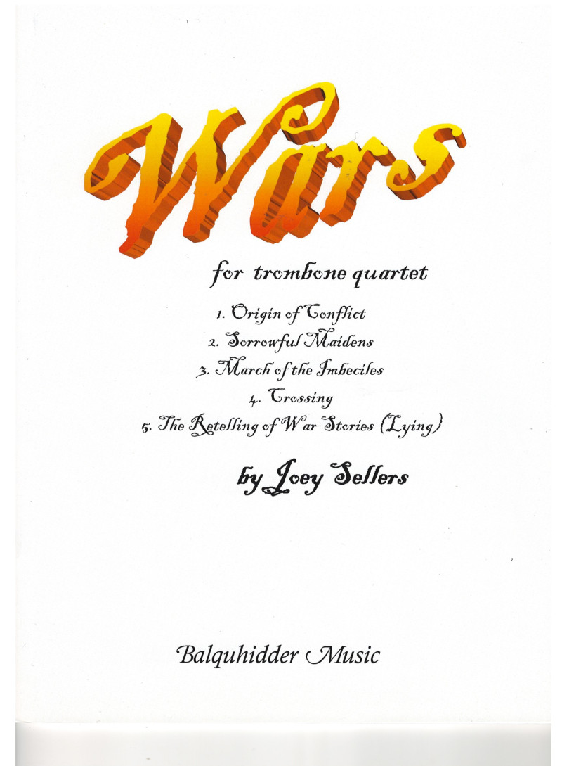 Wars - for trombone quartet