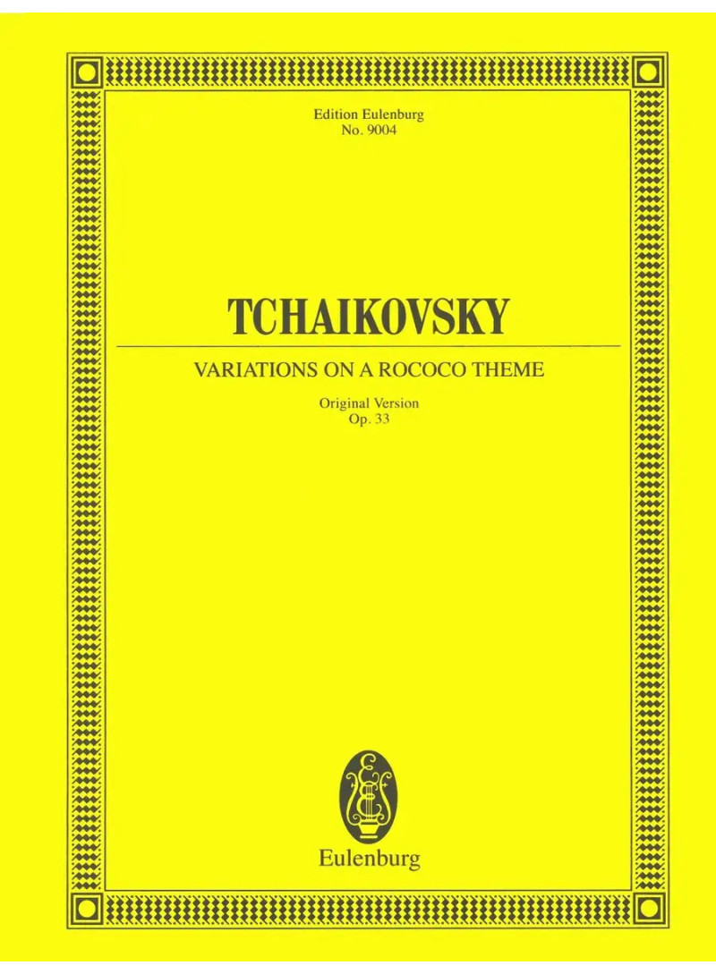 Tchaikovski - violoncello - partitura studio