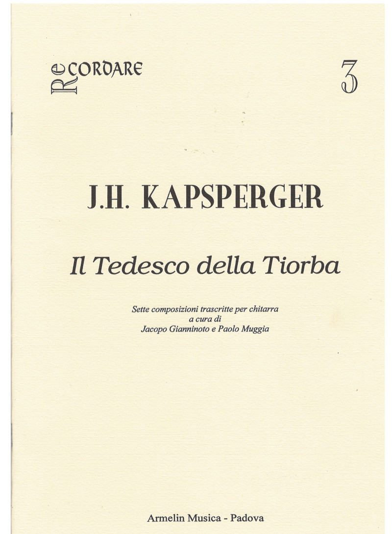 Tiorba - Kapsberger - chitarra