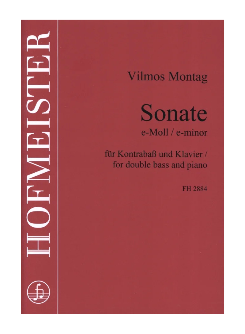 Montag .- contrabbasso e piano