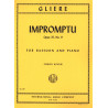 GLIEREN - FAGOTTO E PIANO - IMPROVVISO