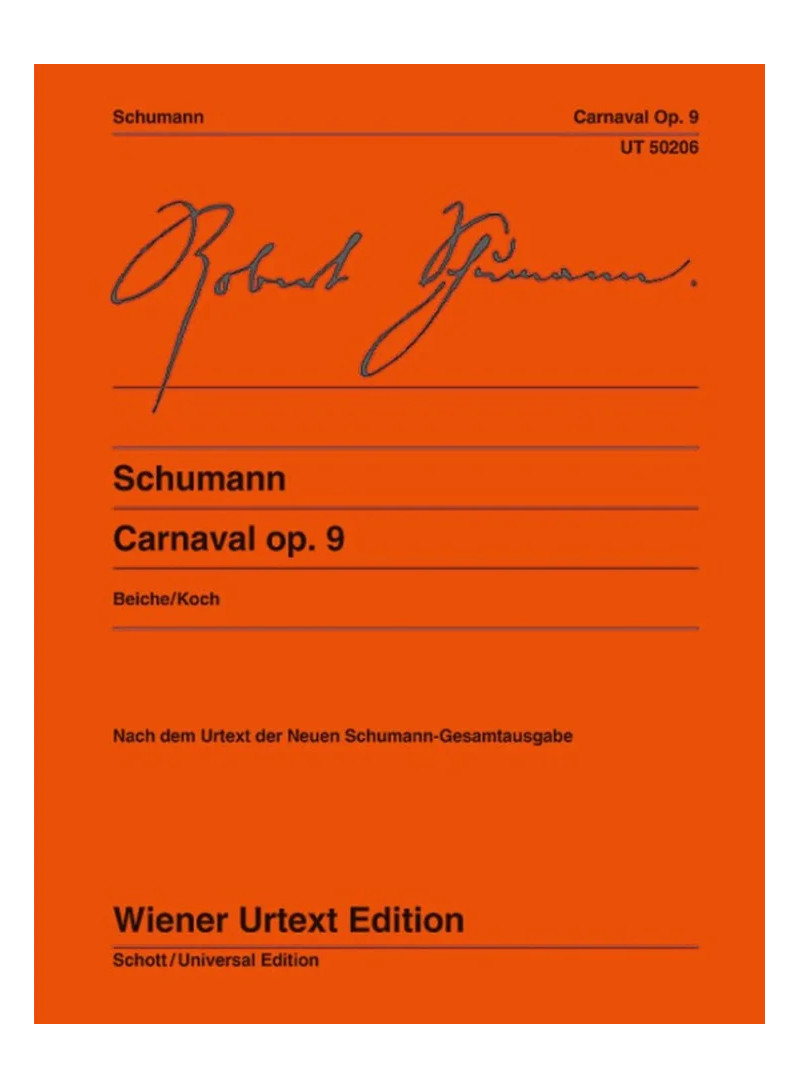 SCHUMANN - CARNAVAL - PIANO