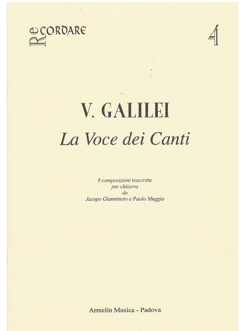 La Voce dei Canti - Vincenzo Galieli - chitarra sola